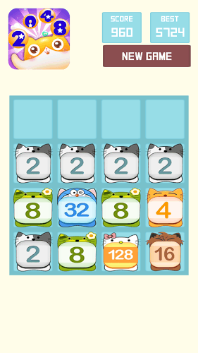 2048猫咪截图3