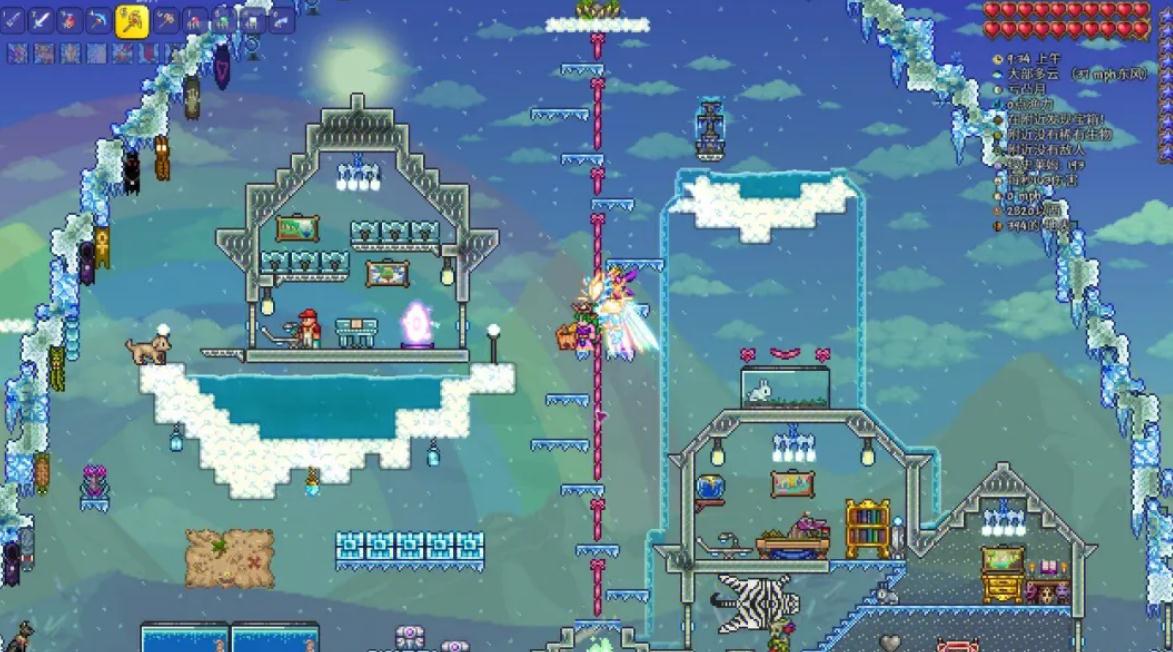 泰拉瑞亚跑道怎么建