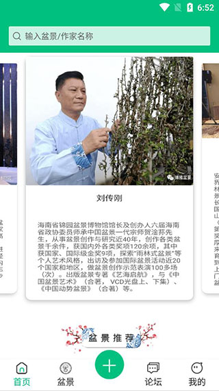 安徽盆景网截图2