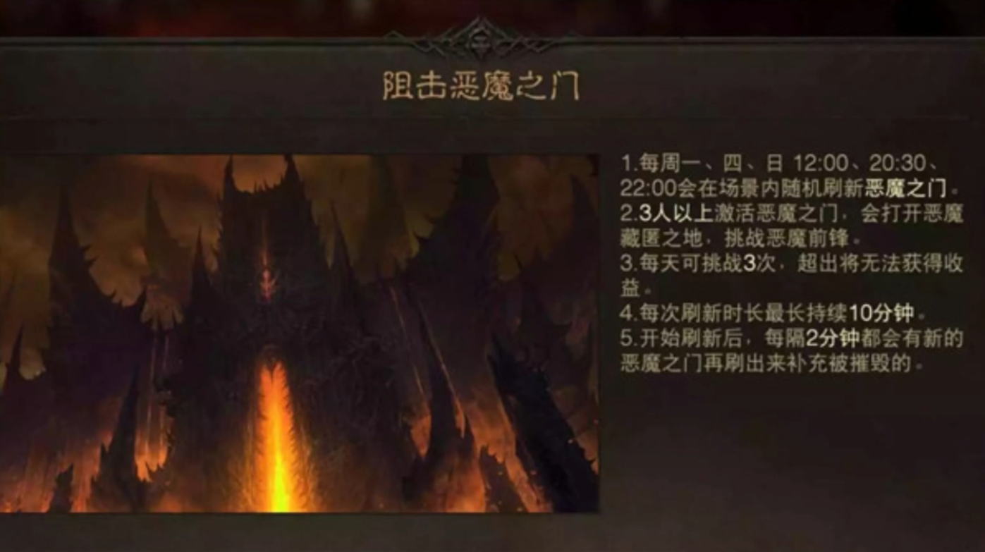 暗黑破坏神的恶魔之门在哪