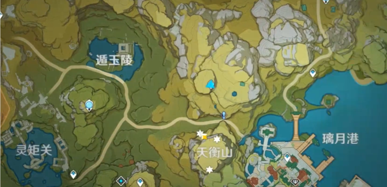 原神天衡山隐藏岩神瞳怎么拿