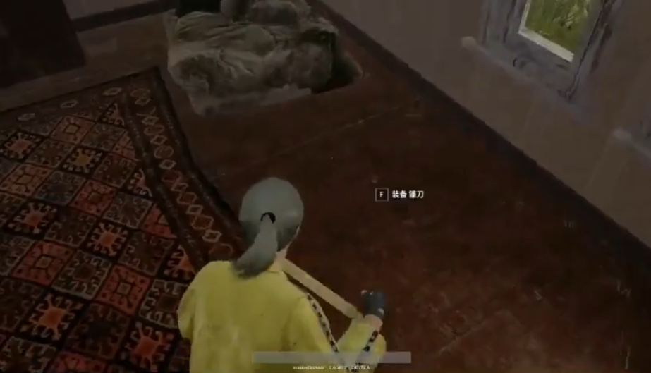 绝地求生如何用镰刀
