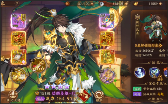 少年三国志2幼麟姜维怎么用