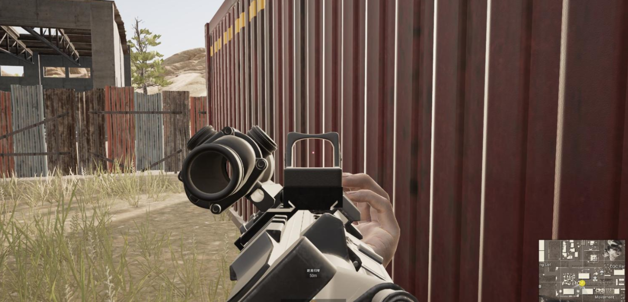 绝地求生侧瞄红点怎么切换