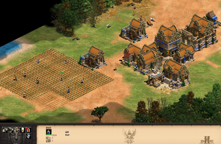 帝国时代2怎样强制攻击