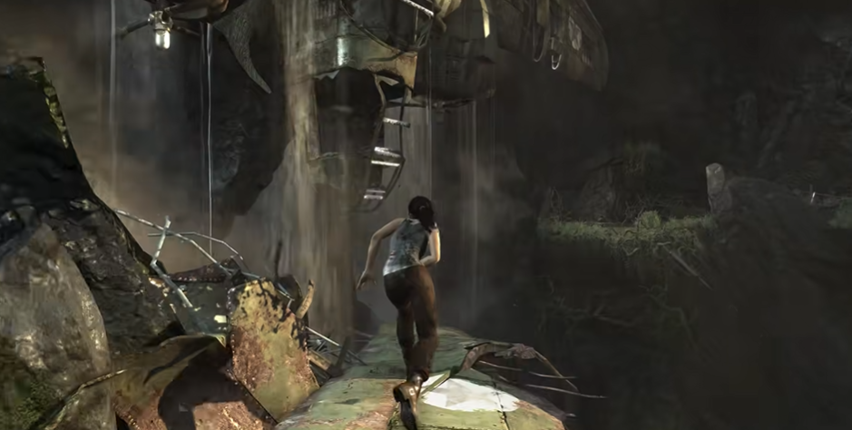 古墓丽影第一关怎么过