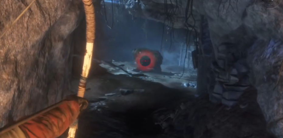 古墓丽影之崛起熊怎么过