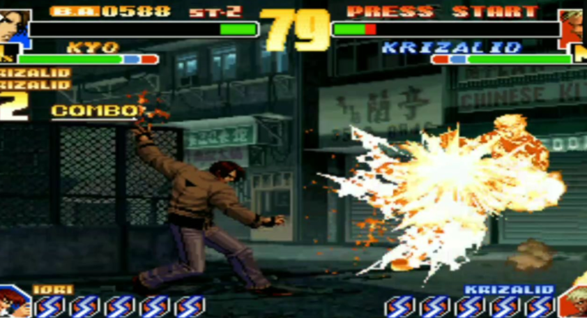 拳皇97草稚京怎么放大招