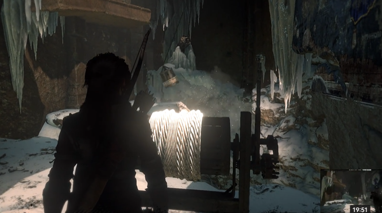 古墓丽影崛起风之声怎么过