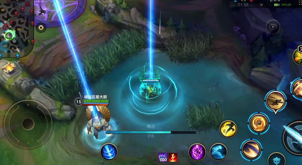 英雄联盟手游哪个英雄可以tp