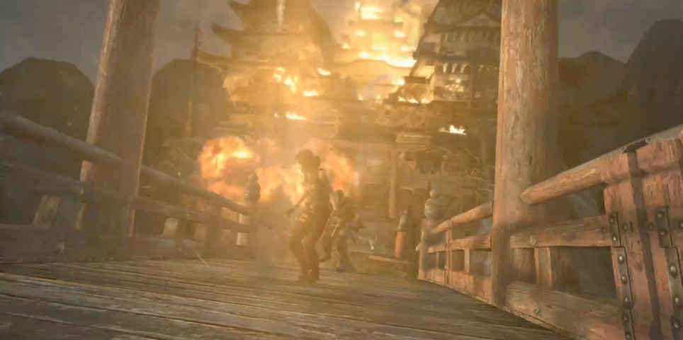 古墓丽影9桥被炸断怎么过