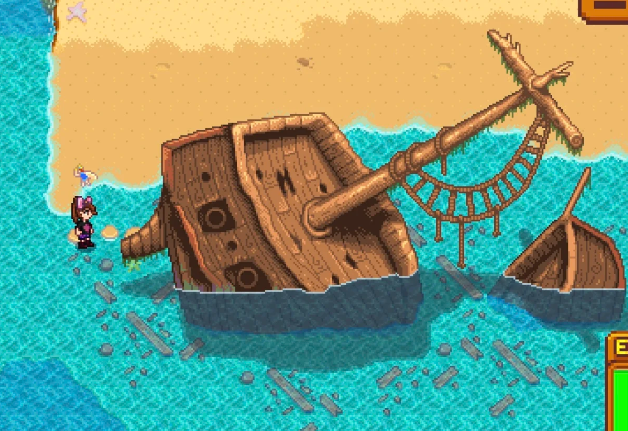 星露谷物语海边的房子怎么进去