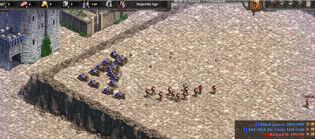 帝国时代2火炮手怎么玩