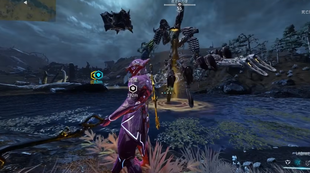 星际战甲夜灵平原大傻在哪