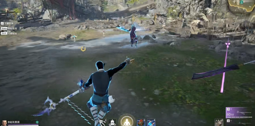 永劫无间长枪aacaa怎么躲