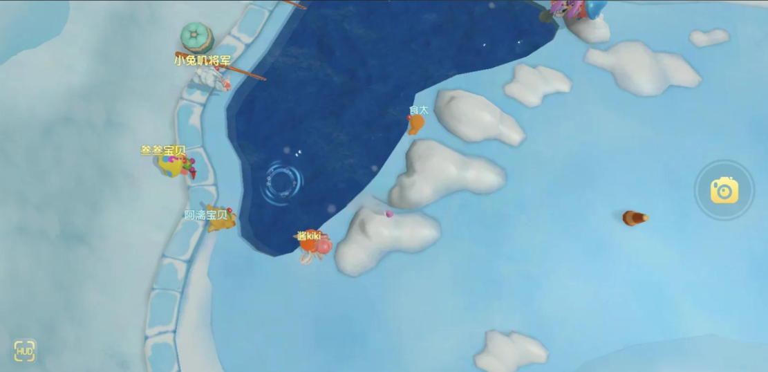 摩尔庄园雪鱼怎么送到