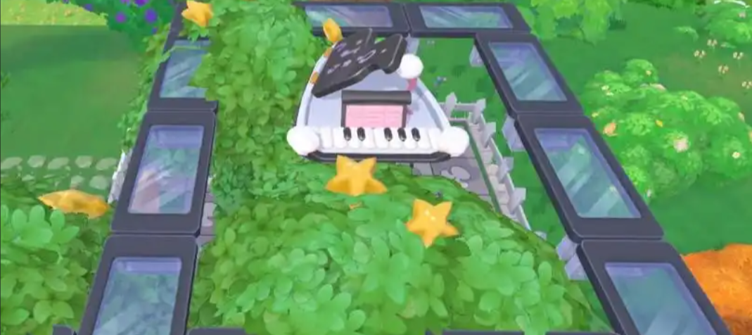 摩尔庄园玻璃栈道怎么摆