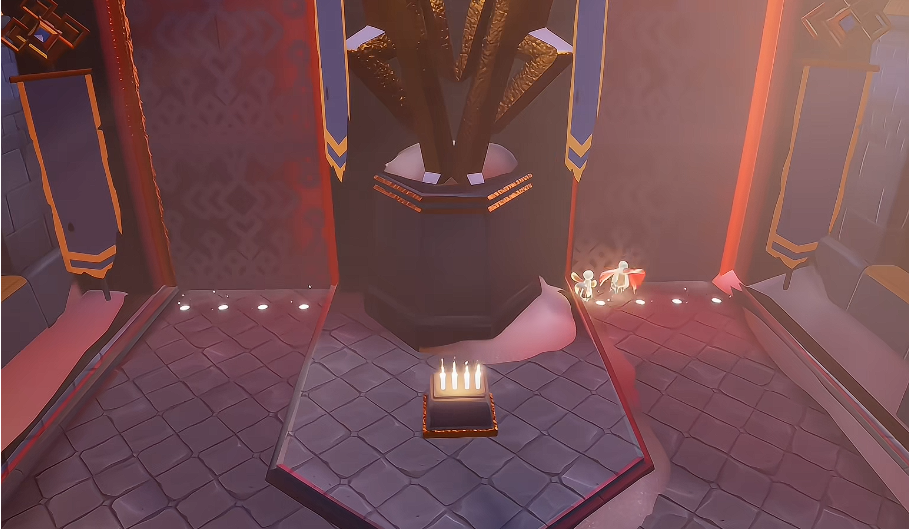 光遇彩虹如何侧放墓土