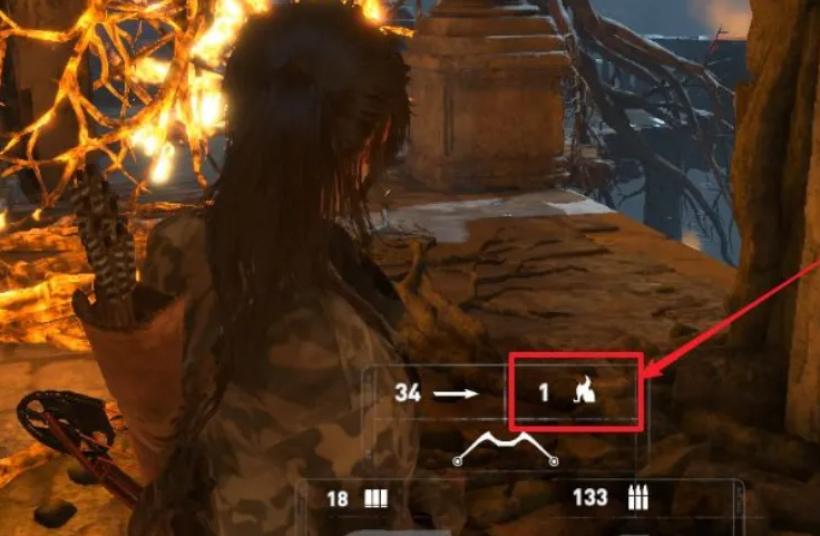 古墓丽影弓箭怎么换成毒箭