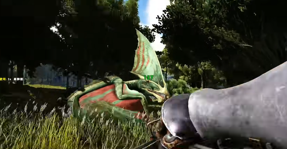 方舟生存进化古神翼龙怎么抓