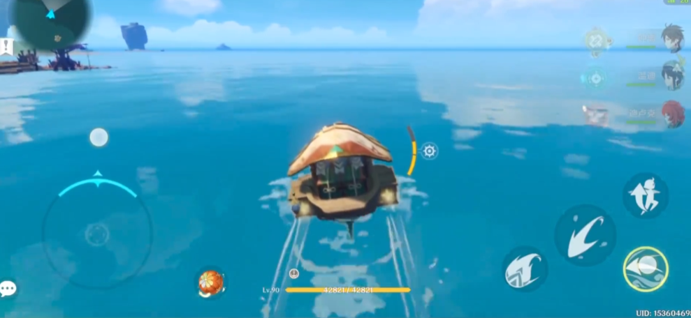 原神如何在璃月开船