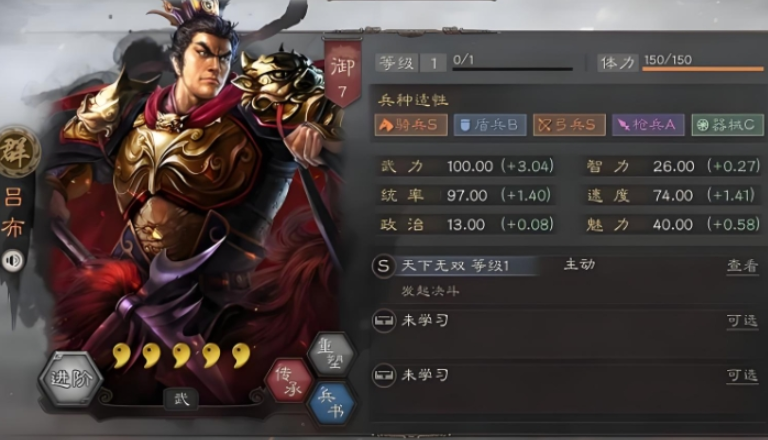 三国志战略版吕布带什么装备