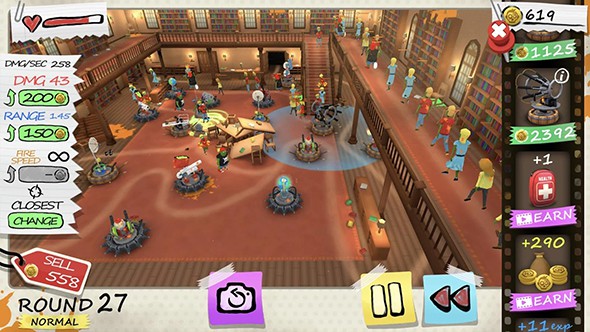 僵尸ed3d塔防截图4