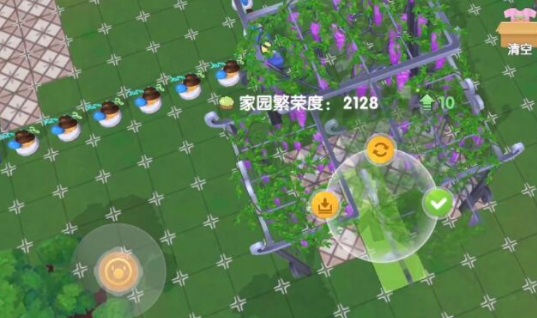 摩尔庄园怎么把环保小床放天上