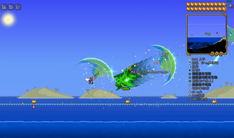 泰拉瑞亚打猪鲨该怎么操作