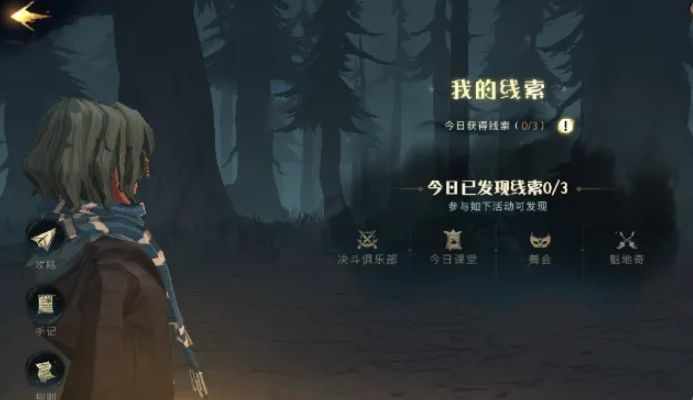 哈利波特禁林线索哪里来