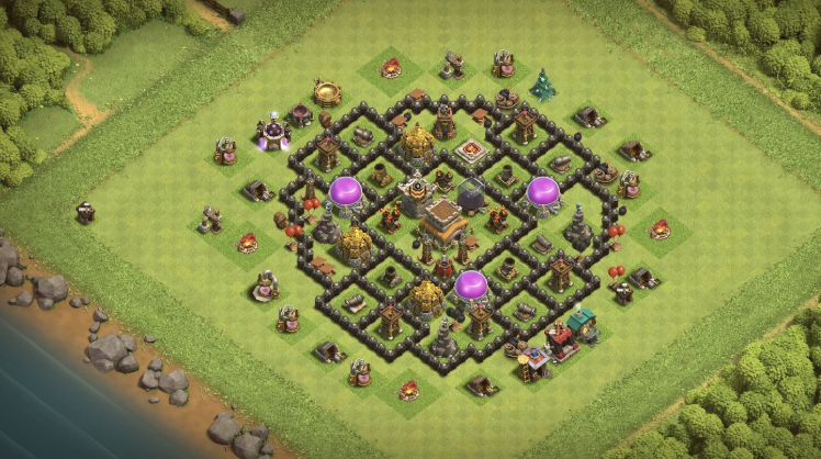 部落冲突建筑怎么布阵的