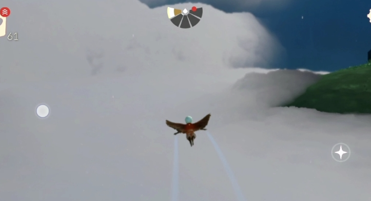 光遇怎么准确控制飞行