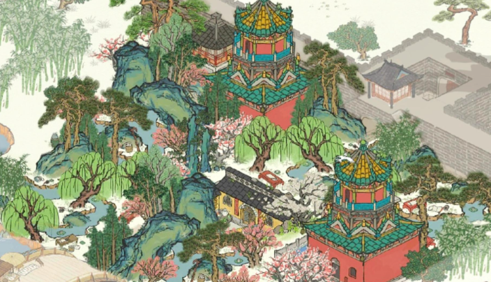 江南百景图荷花怎么弄的